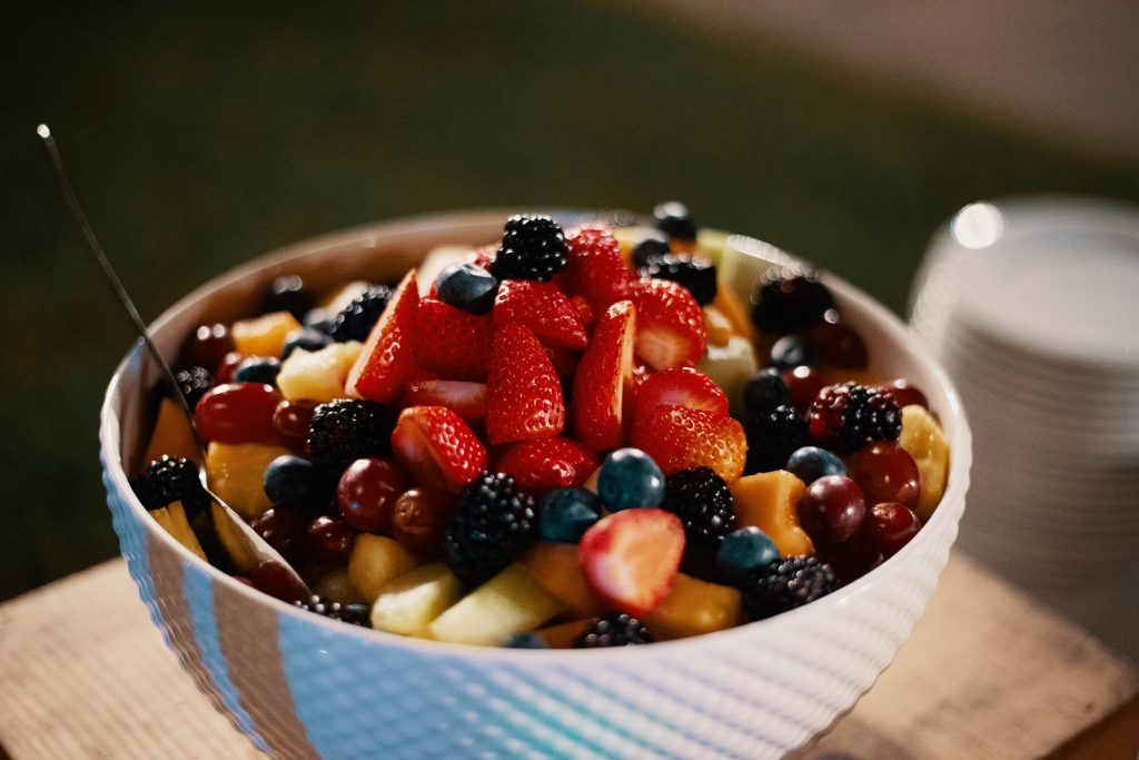 bowl of fruit salad