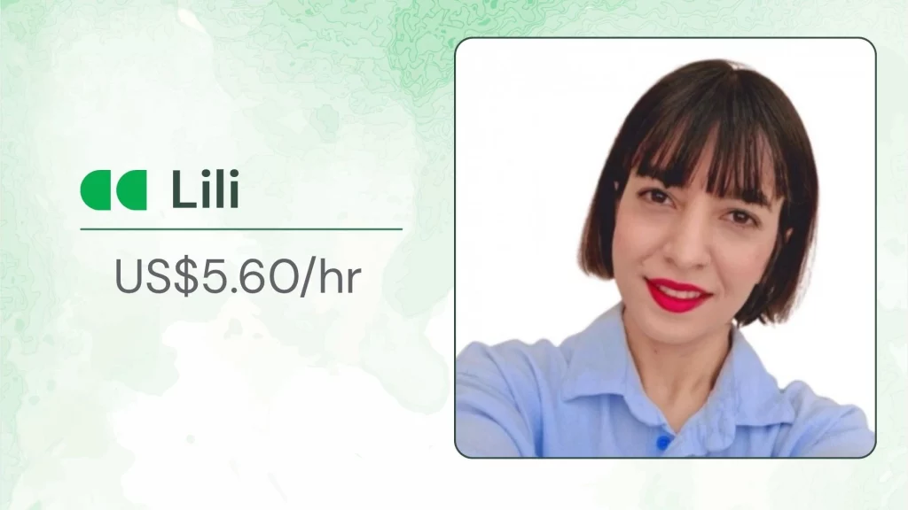 Lili Lili, an online fitness coach for women with affordable coaching sessions