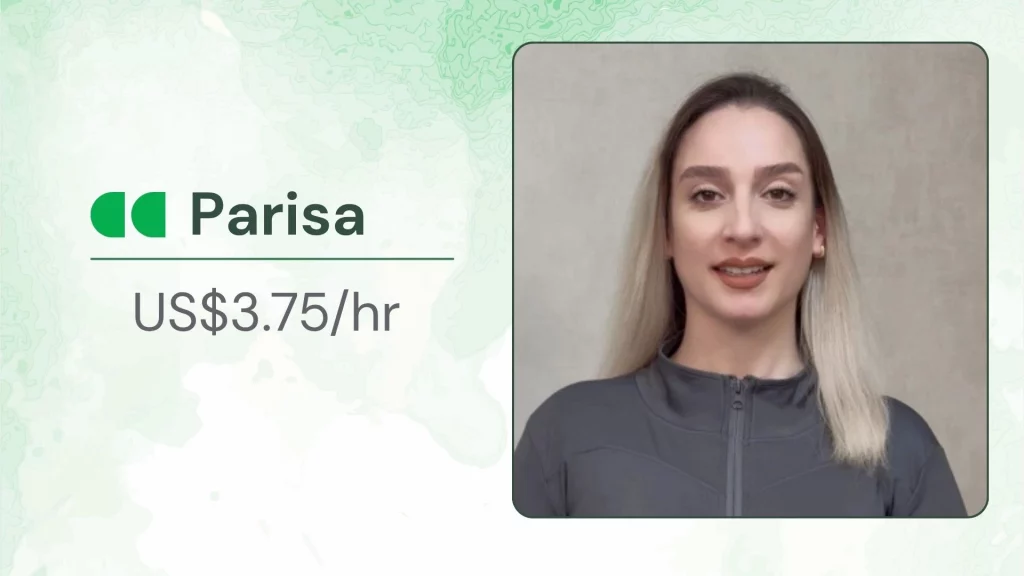 Parisa Parisa, one of the best online personal trainers for women