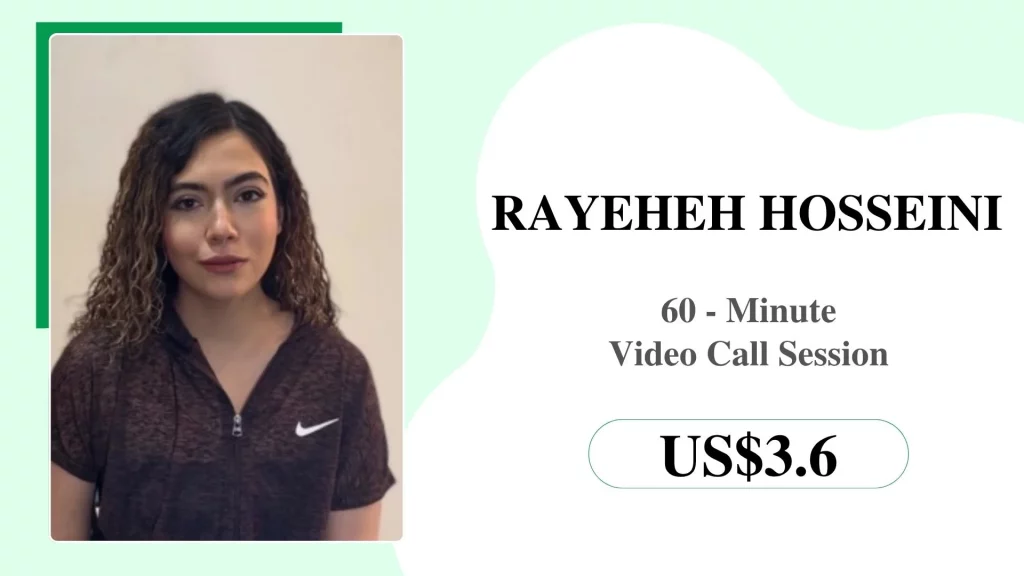 Rayeheh – Hatha & Power Yoga Rayeheh Hosseini offering a 60-minute virtual yoga session for beginners.
