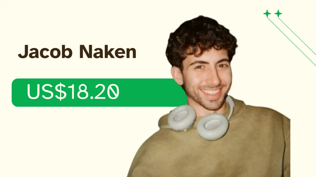Jacob Naken, a virtual fitness coach for men who want flexible online support