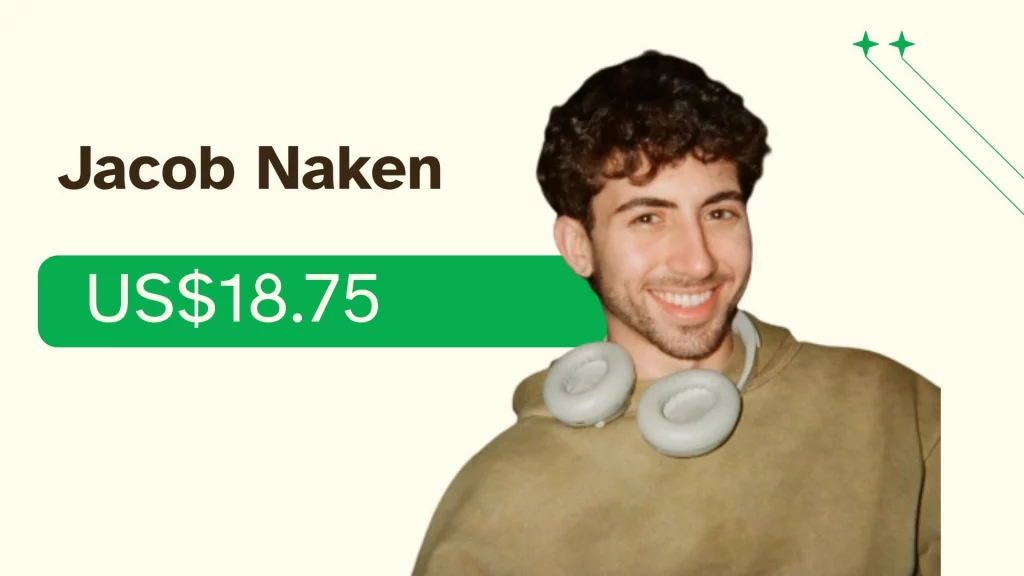 Jacob Naken Jacob Naken, a virtual fitness coach for men who want flexible online support