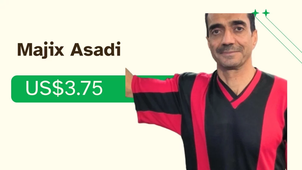 Majix Asadi Majix Asadi, a personal trainer for men over 40, with affordable live online sessions