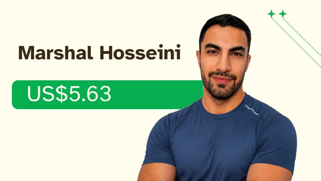 Marshal Marshal Hosseini, a personal trainer for men over 40, offering movement-focused live online sessions