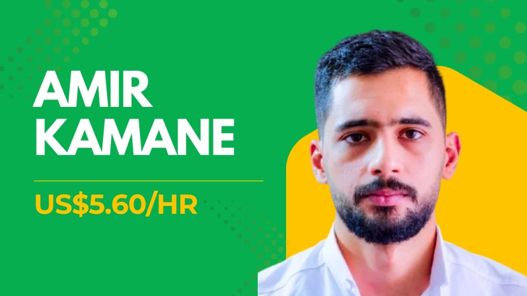 Amir Kamane, online personal trainer for bodybuilding and strength training at Happy Trainers.