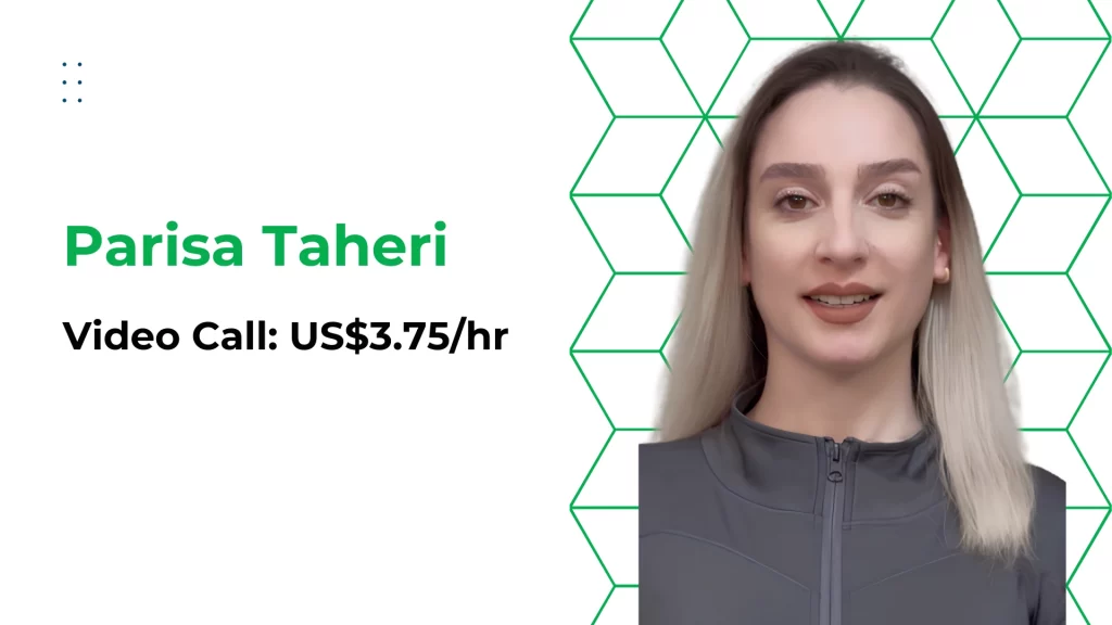 Parisa Taheri Parisa Taheri, an online weight loss coach for teenagers focused on beginner fitness and exercise confidence.